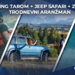 rafting tarom uz jeep safari i zip line avanture