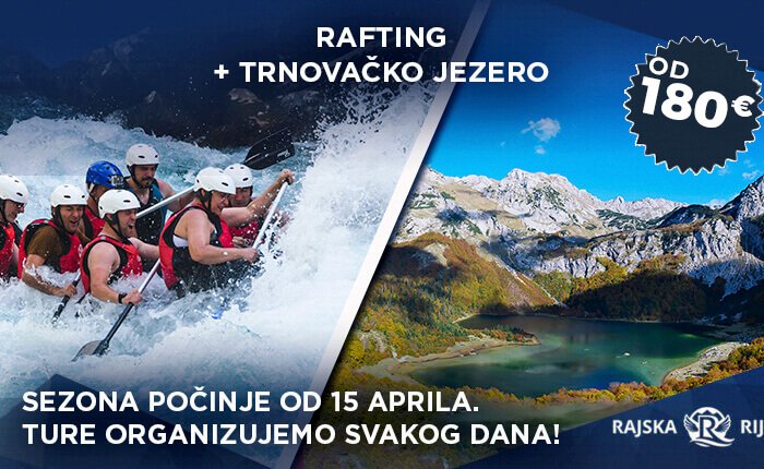 Rafting + Trgovačko jezero - Rajska RIjeka