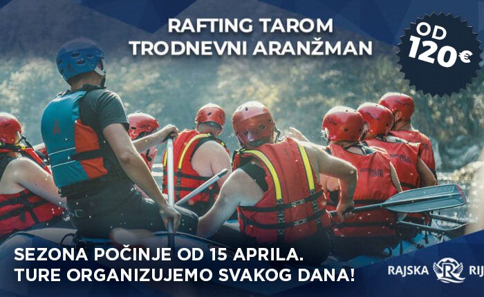 Rafting Tara - Trodnevni aražman